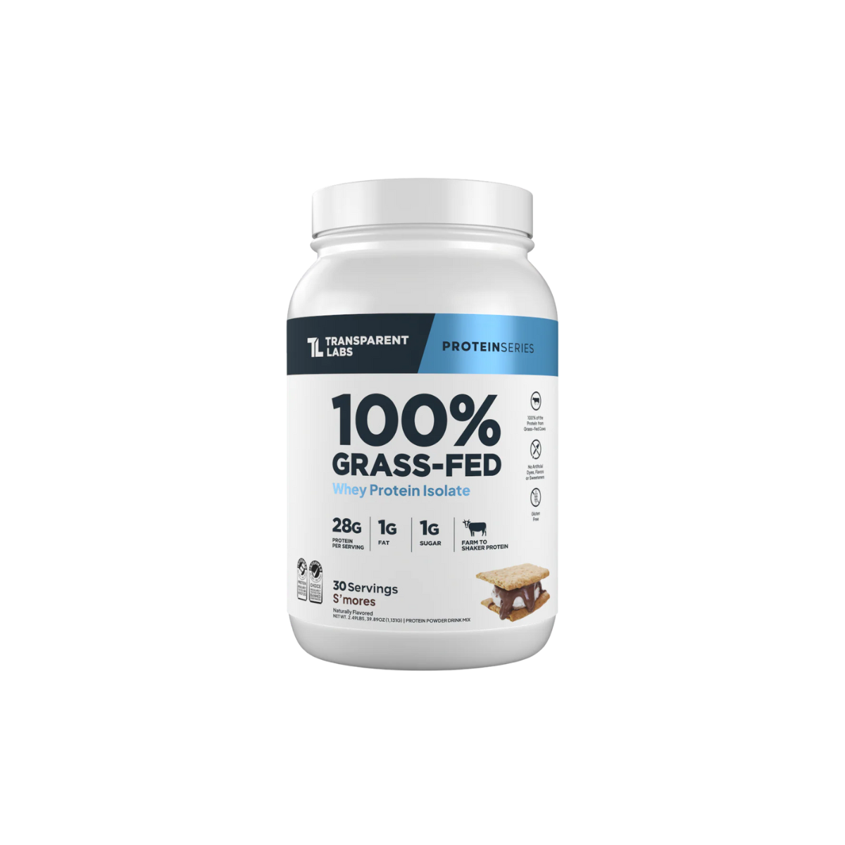 100% Grass-Fed Whey Protein Isolate