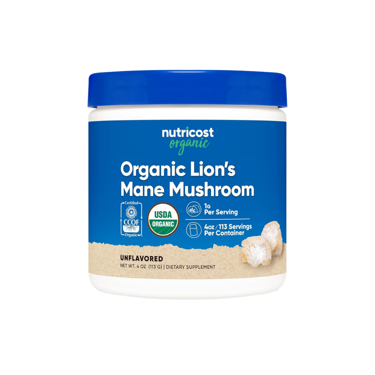 Organic Lion's Mane Mushroom