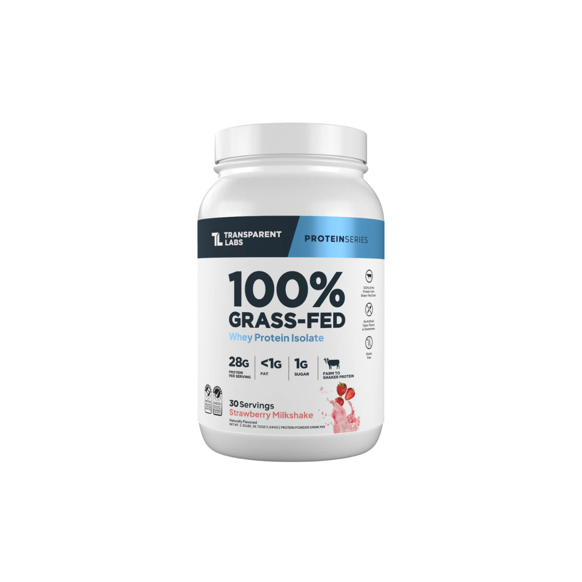 100% Grass-Fed Whey Protein Isolate