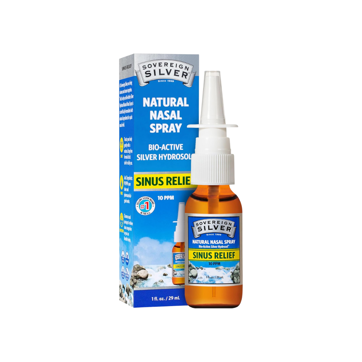 Bio-Active Silver Hydrosol Natural Nasal Spray