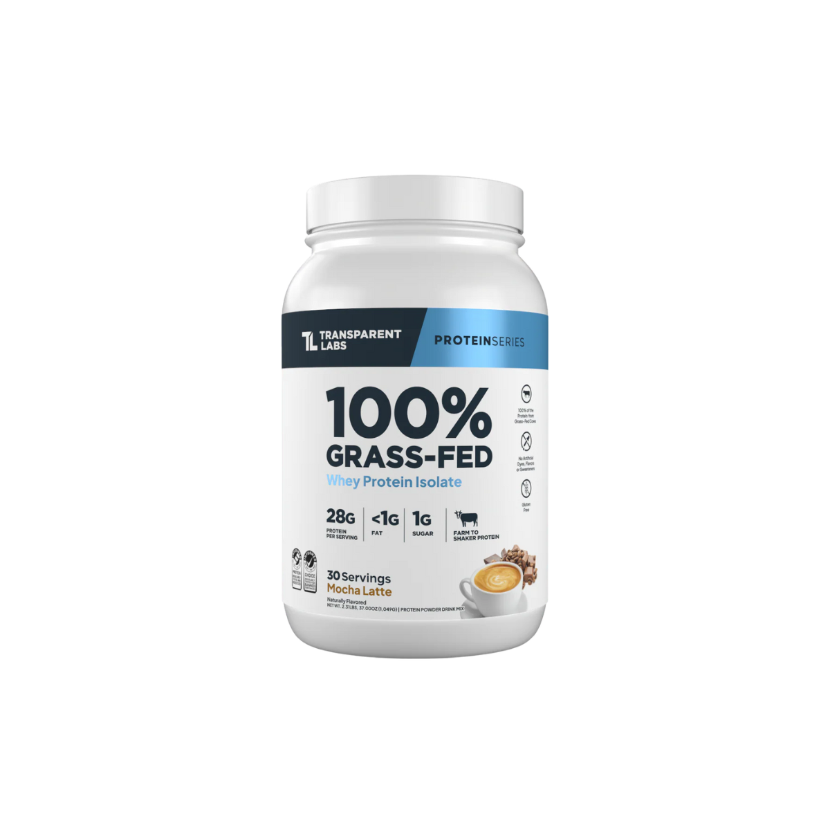 100% Grass-Fed Whey Protein Isolate