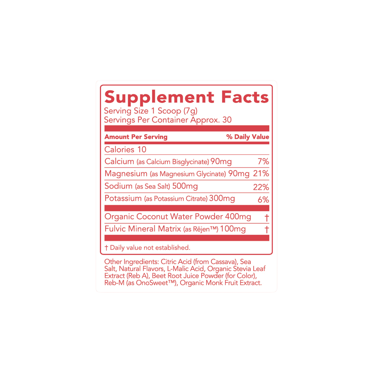 Hydrate + Electrolytes