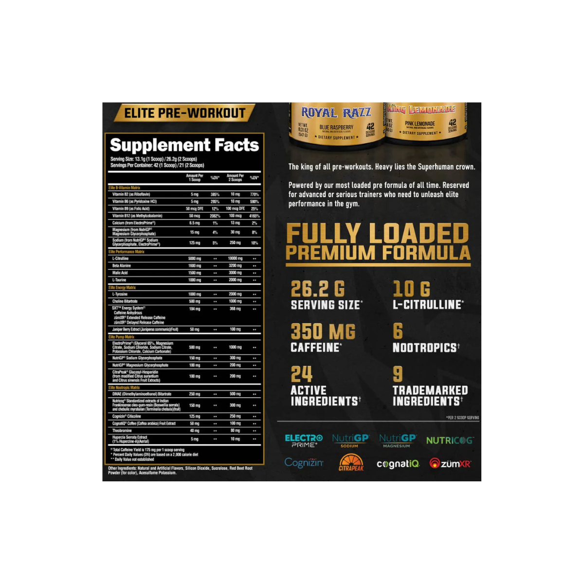 Super Human Elite Pre-Workout