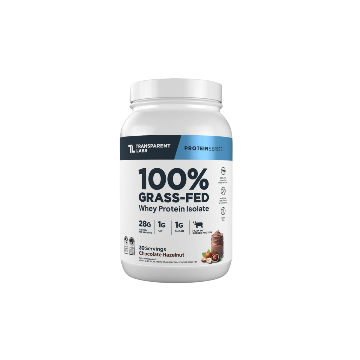100% Grass-Fed Whey Protein Isolate