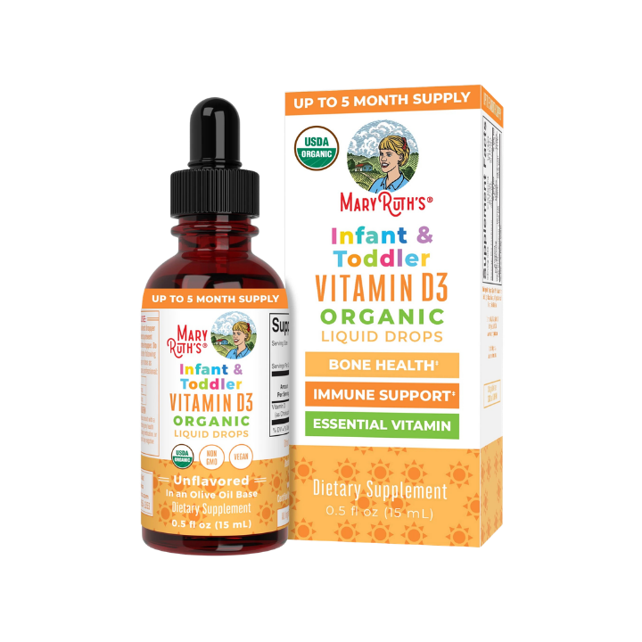 Infant & Toddler Vitamin D3 Liquid Drops