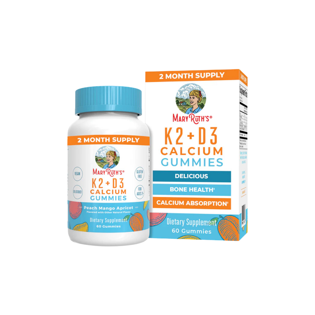 Vitamin K2+D3 Calcium Gummies