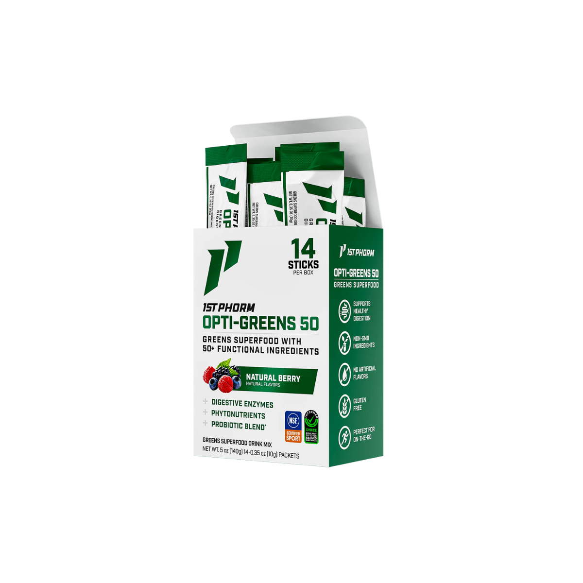 Opti-Greens 50- Stick Packs