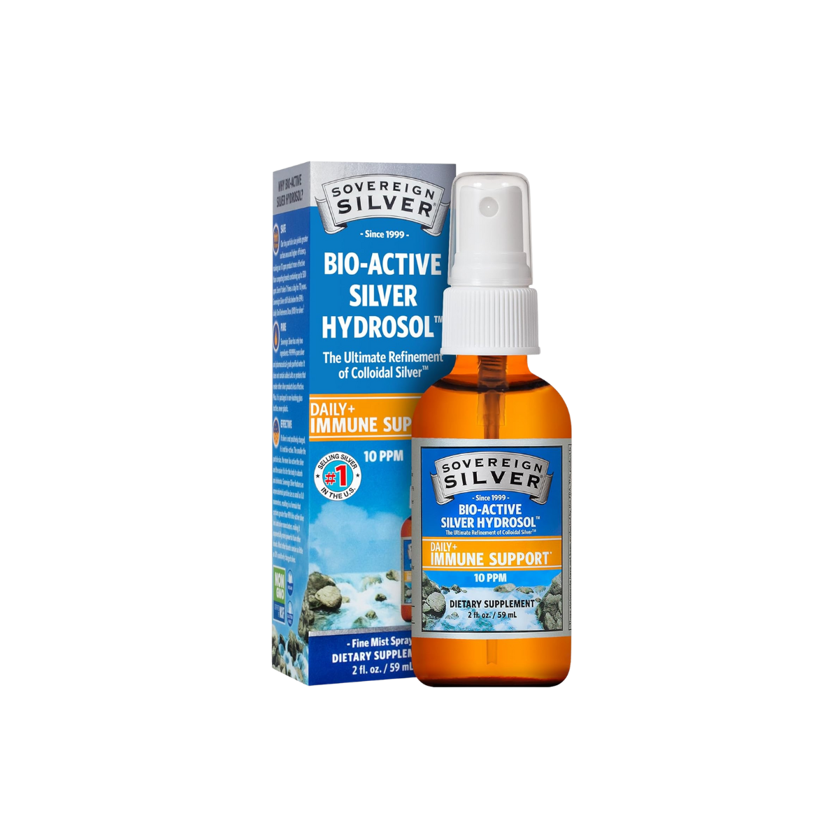 Bio-Active Silver Hydrosol - Fine Mist Spray