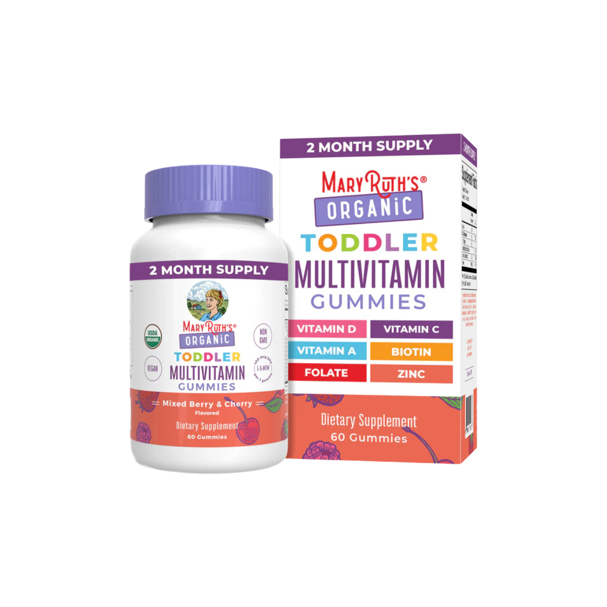 Organic Toddler Multivitamin Gummies