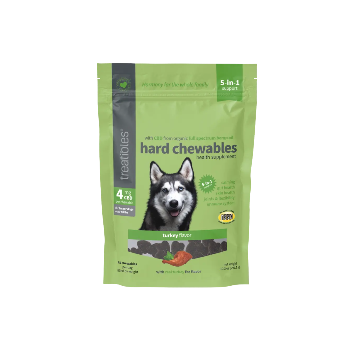 Hard Chewables - 4mg CBD
