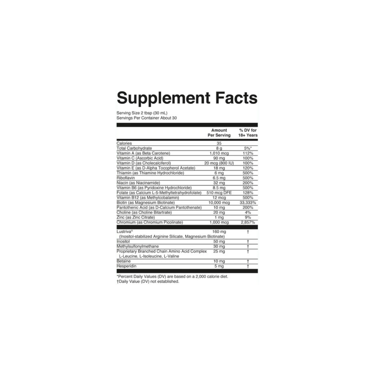Liquid Morning Multivitamin + Hair Growth