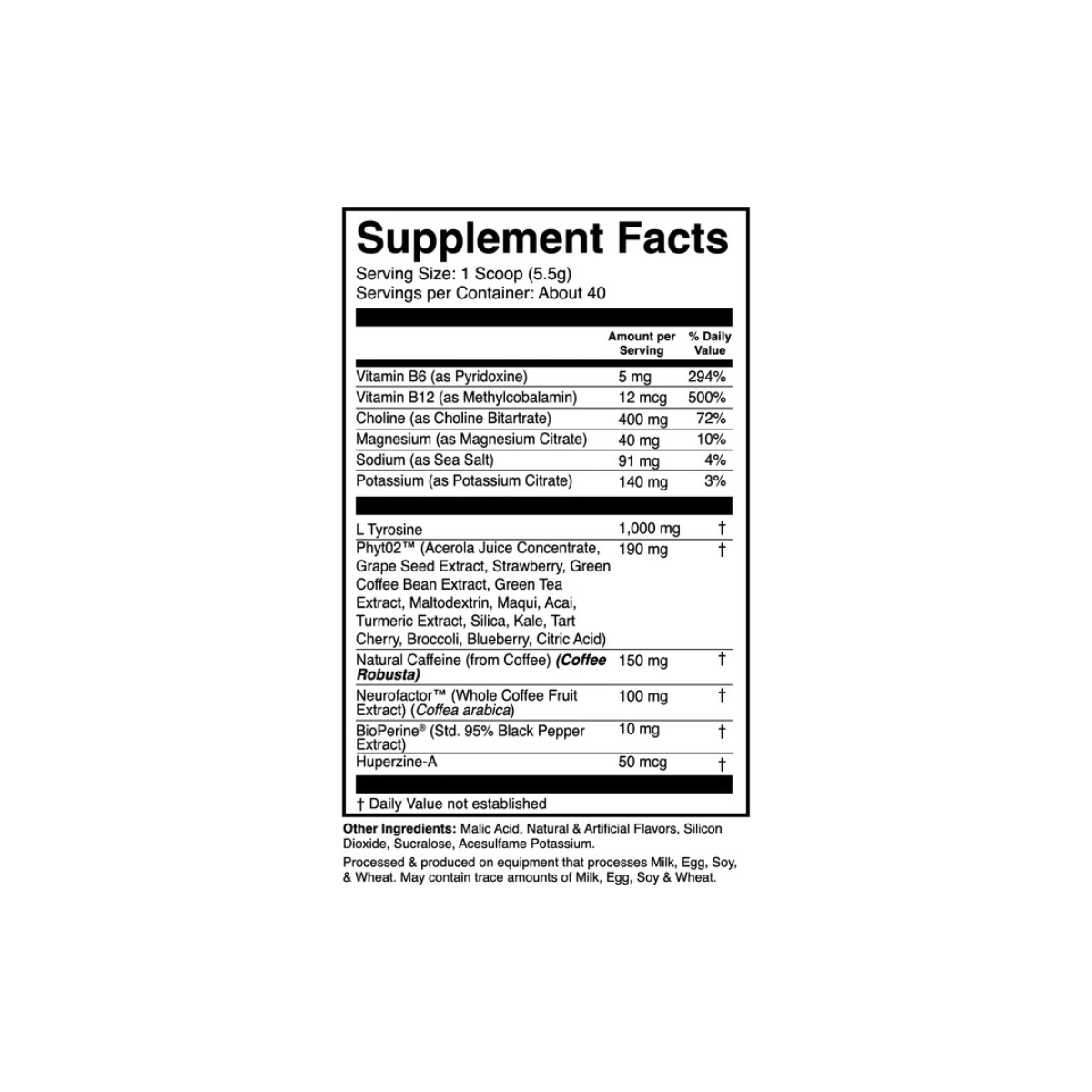 Megawatt Pre-Workout