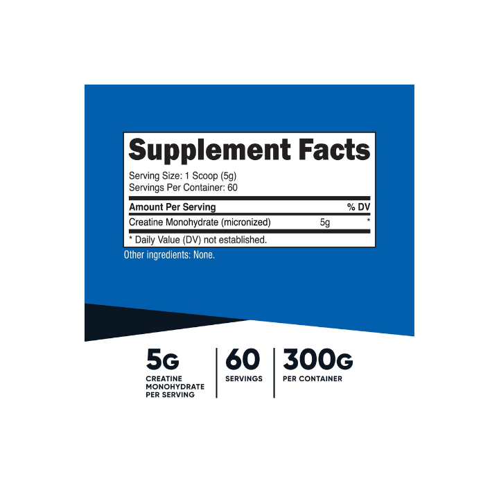 Creatine Monohydrate (60 Serv)