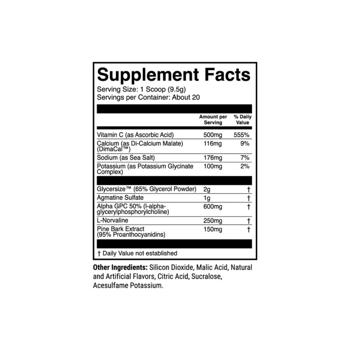 AlphaSurge Pre-Workout