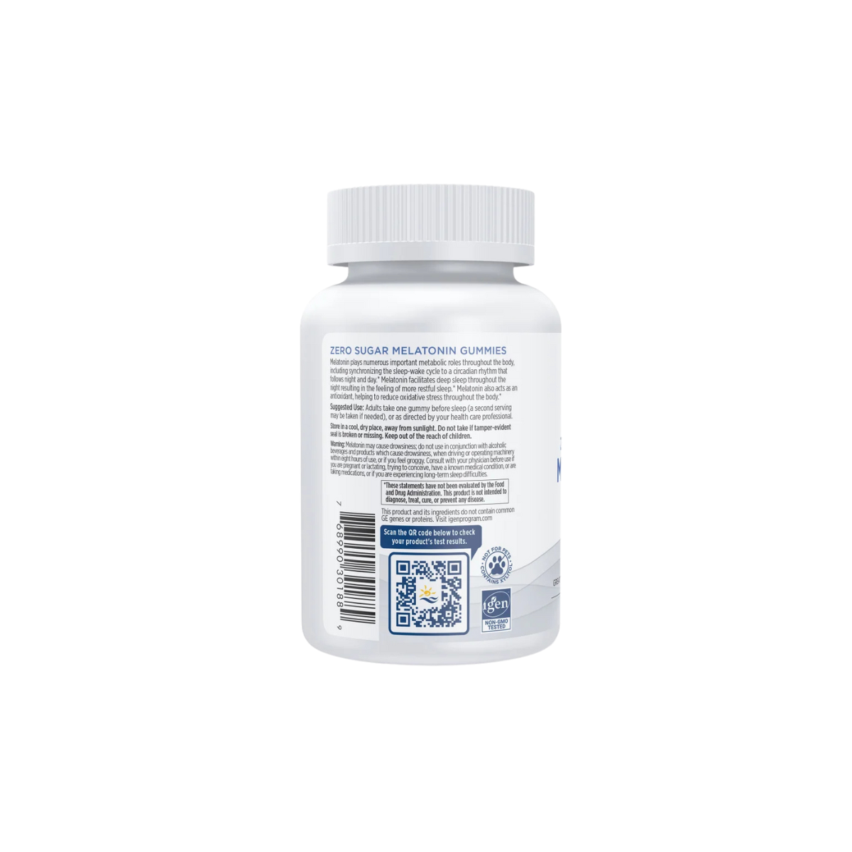 Zero Sugar Melatonin Gummies