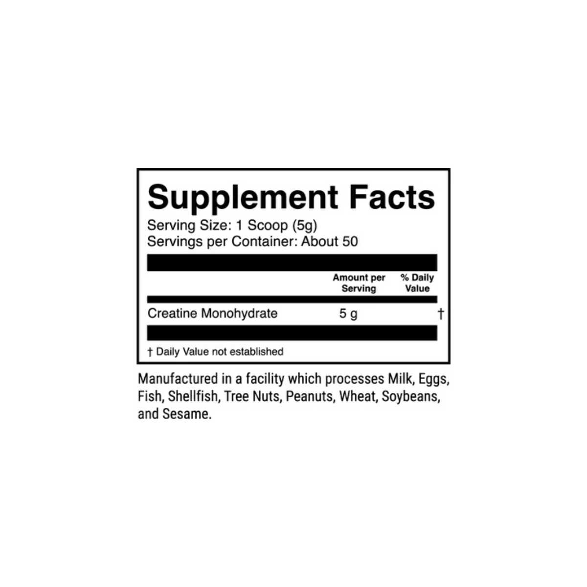 Micronized Creatine Monohydrate