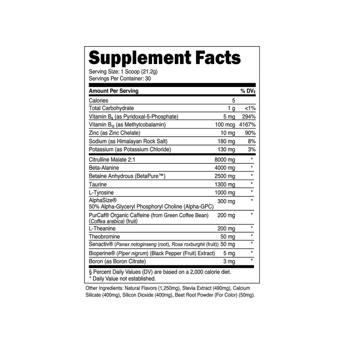 Bulk Pre-Workout