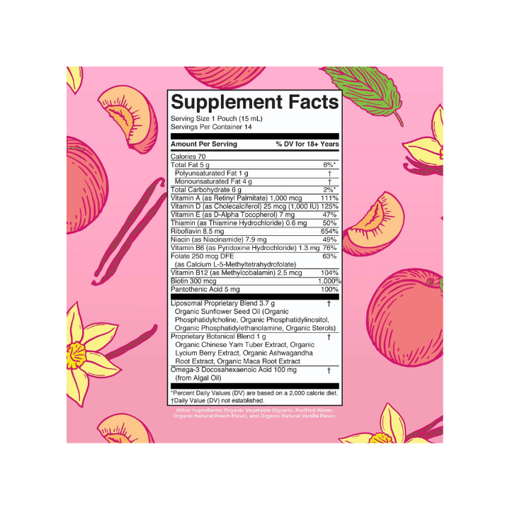 Organic Women's Multivitamin  Liposomal Box