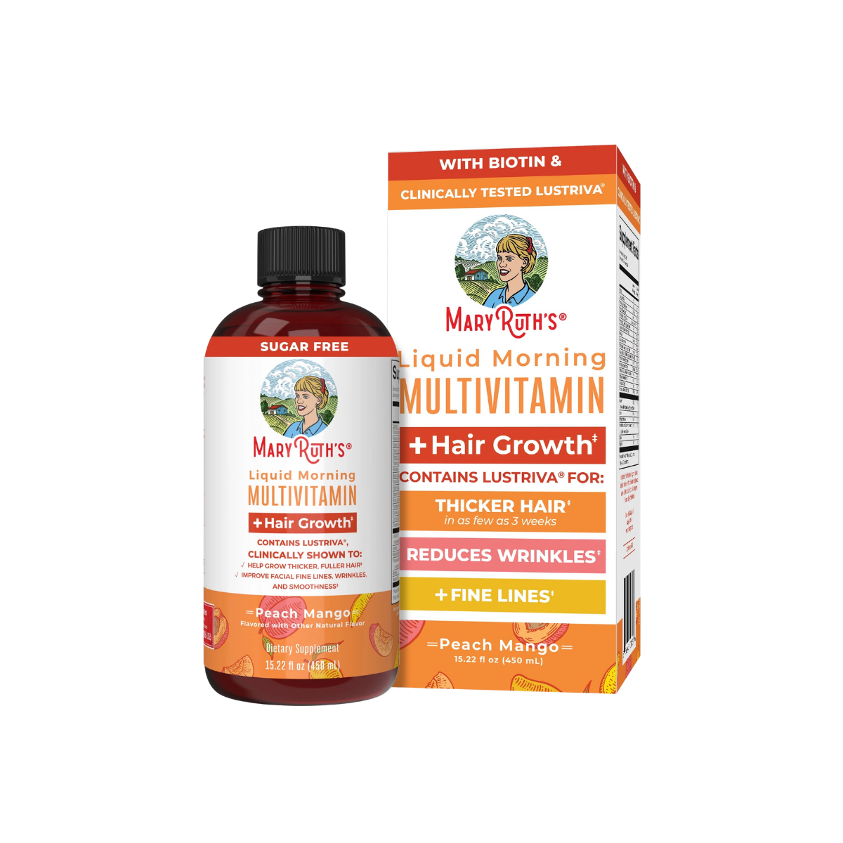 Liquid Morning Multivitamin + Hair Growth