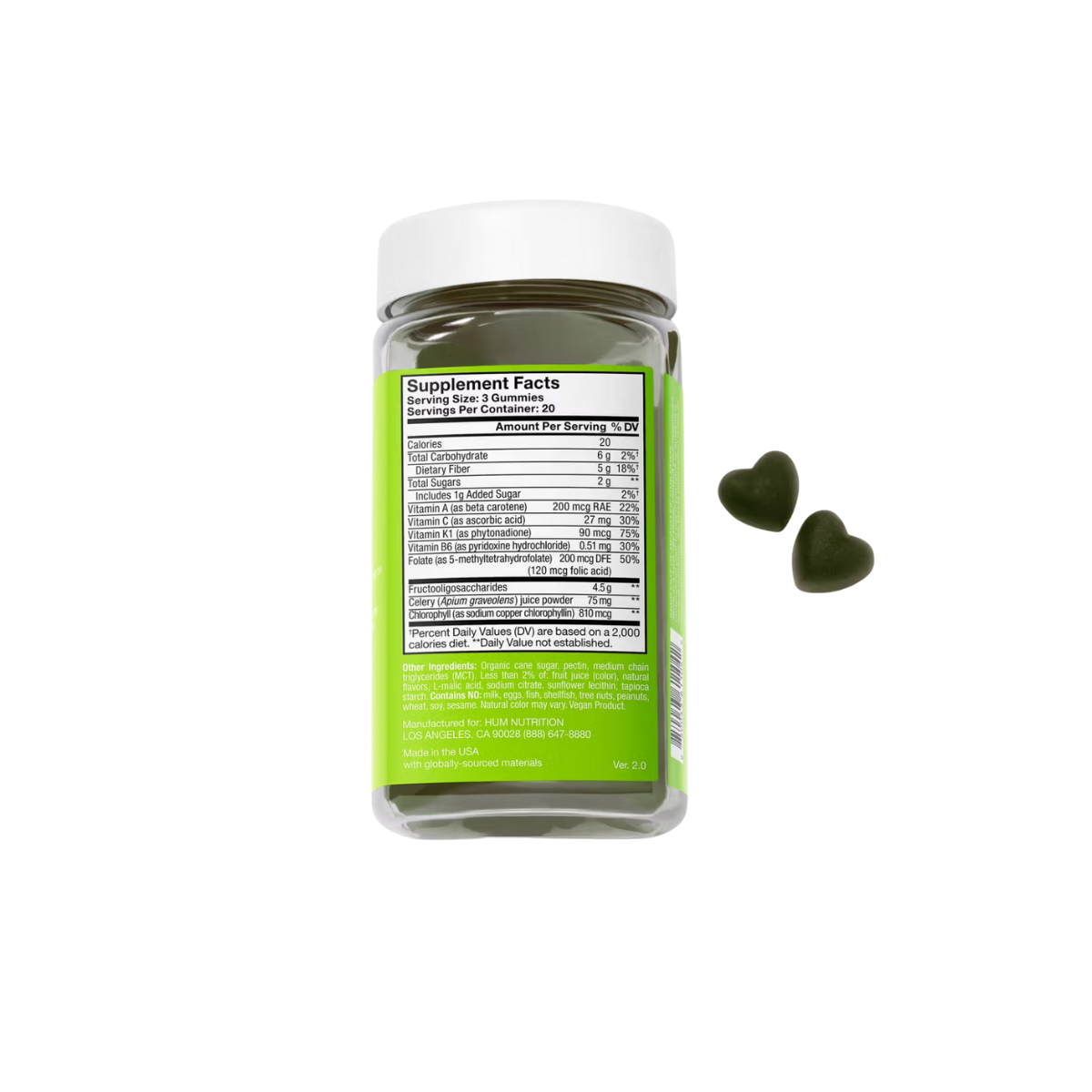 Celery Juice Fiber Gummies