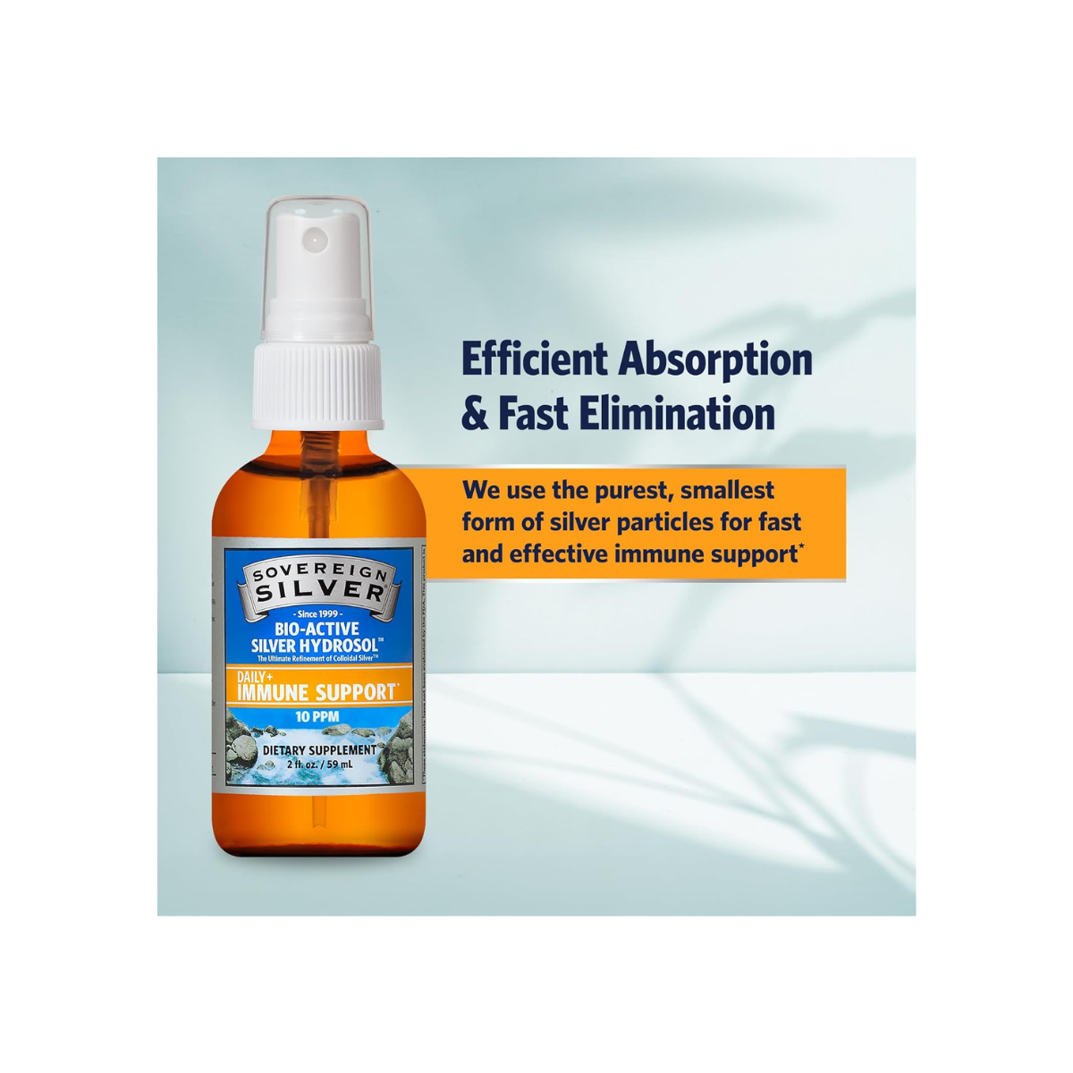 Bio-Active Silver Hydrosol - Fine Mist Spray