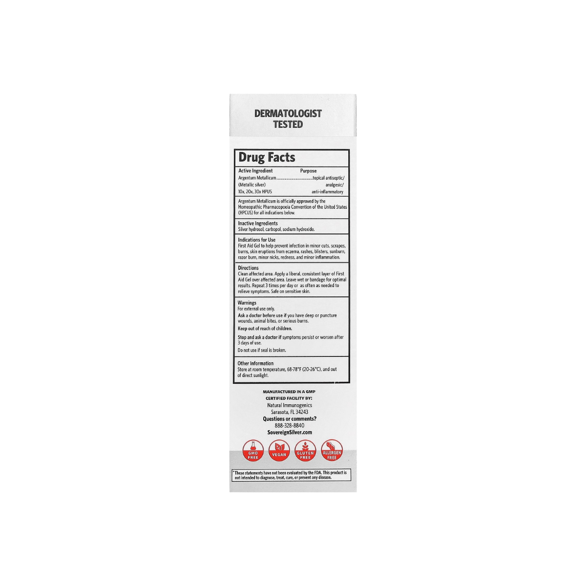 First Aid Gel
