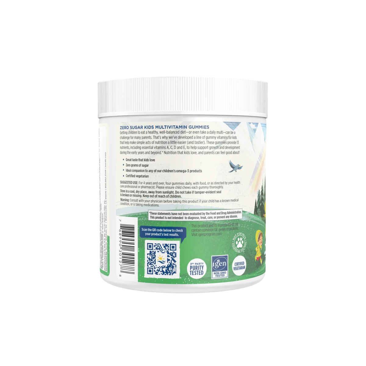 Zero Sugar Kids Multi Gummies