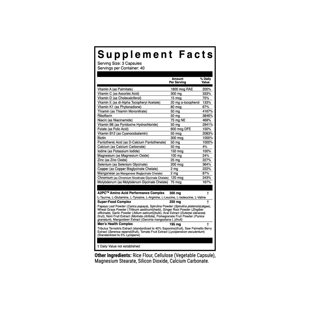 M-Factor Men Multivitamin