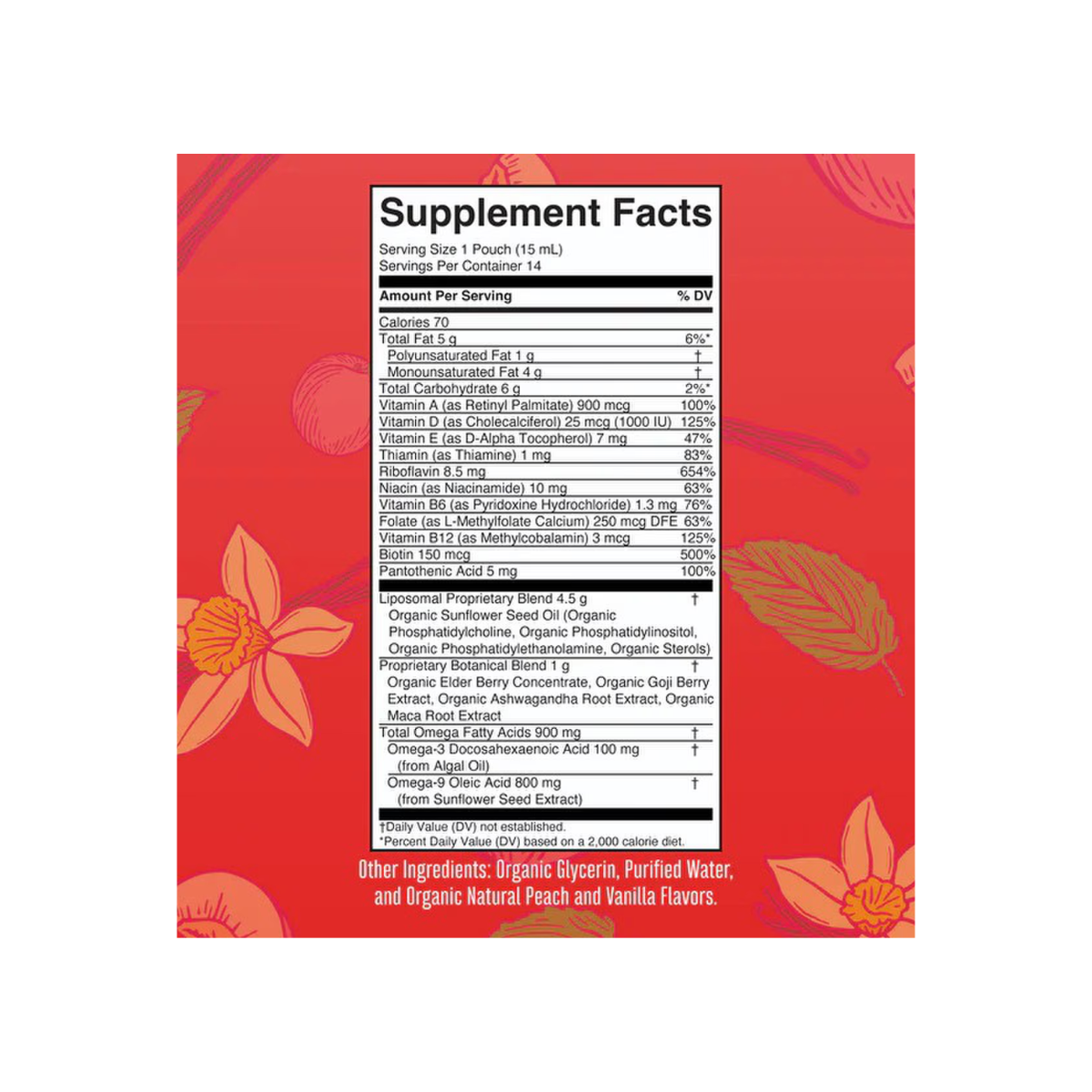 Organic Men's Multivitamin  Liposomal Box