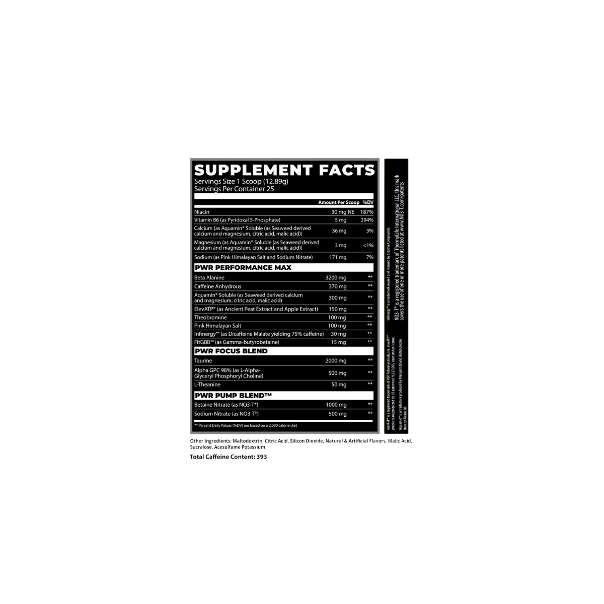 MAMBA: High-Stim Pre-Workout