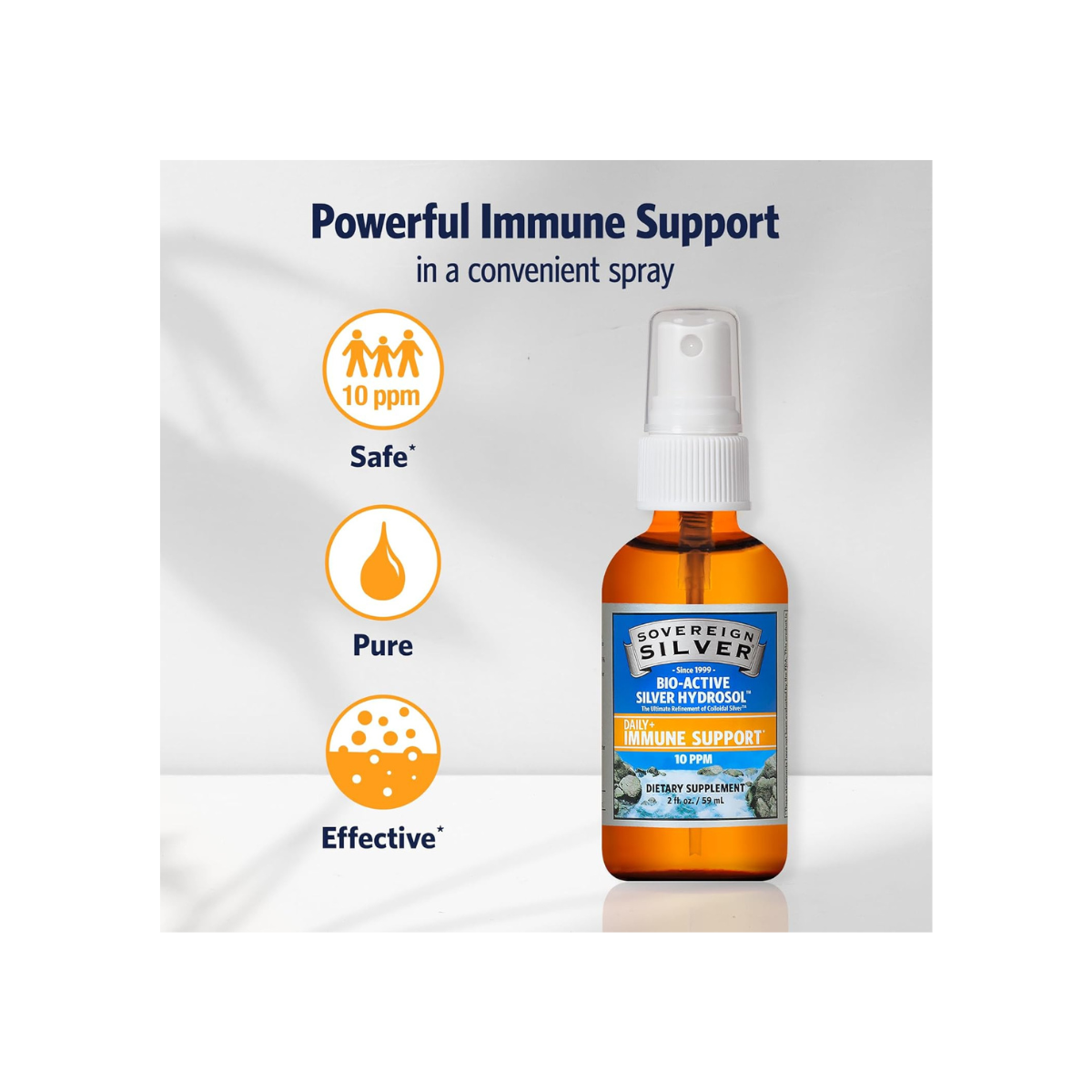 Bio-Active Silver Hydrosol - Fine Mist Spray