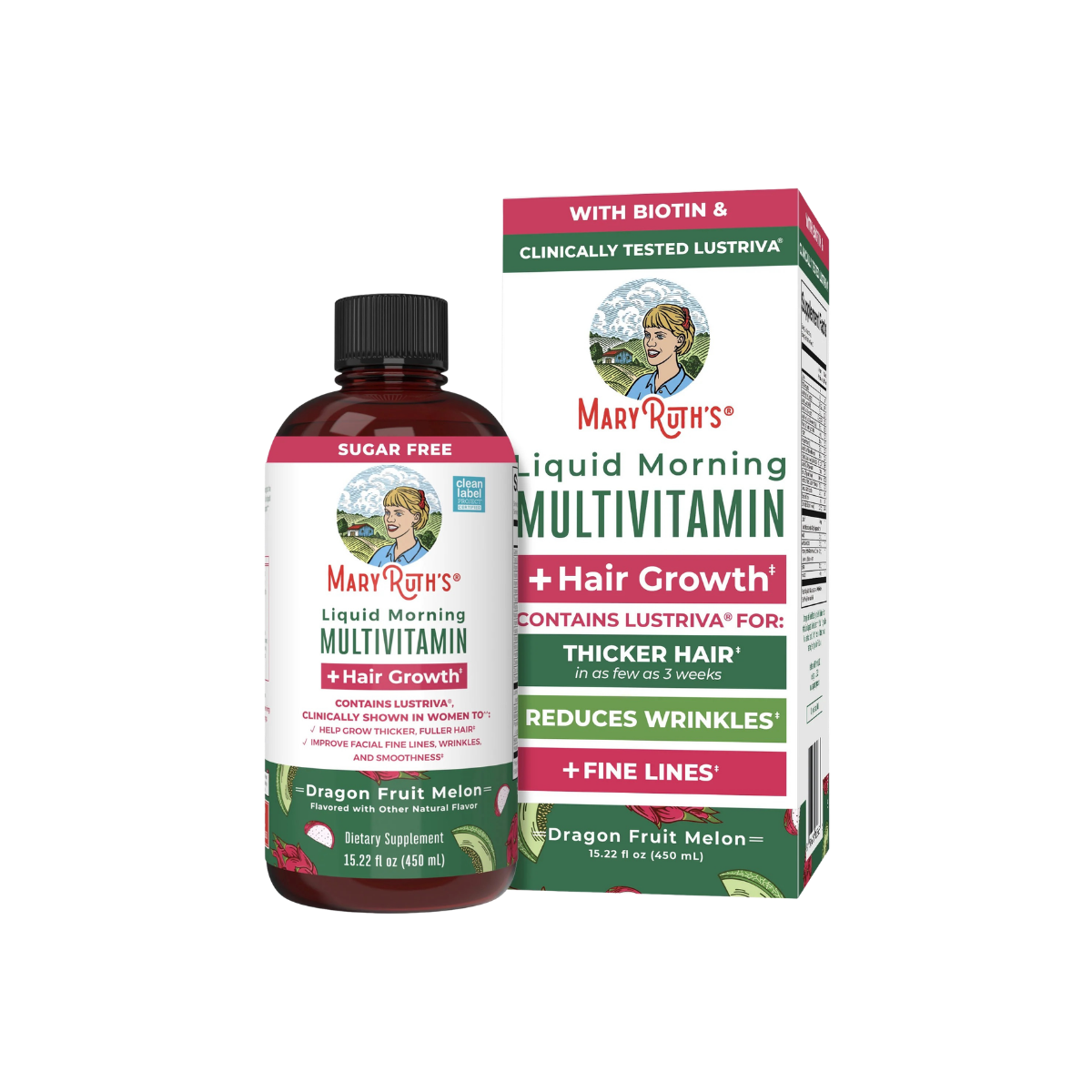 Liquid Morning Multivitamin + Hair Growth