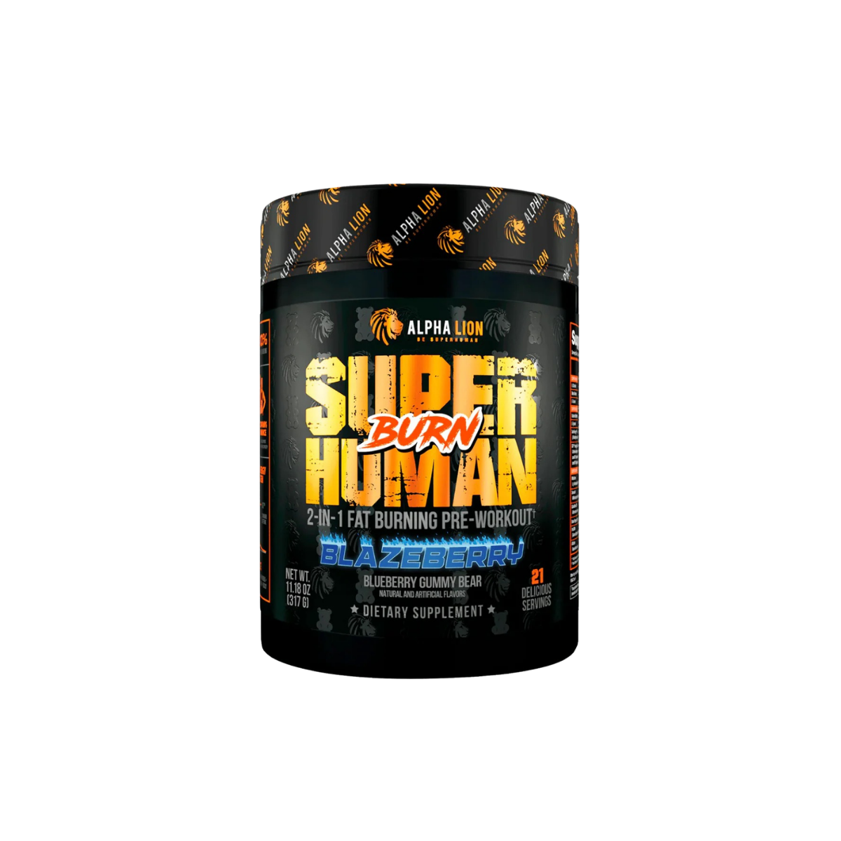 Superhuman Burn 2-in-1 Fat Burning Pre-Workout