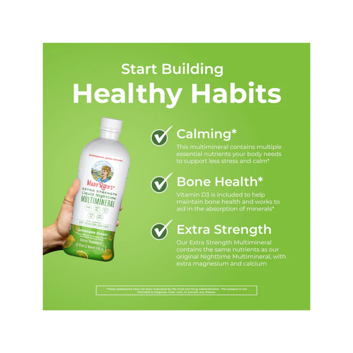 Extra Strength Liquid Nighttime Multimineral