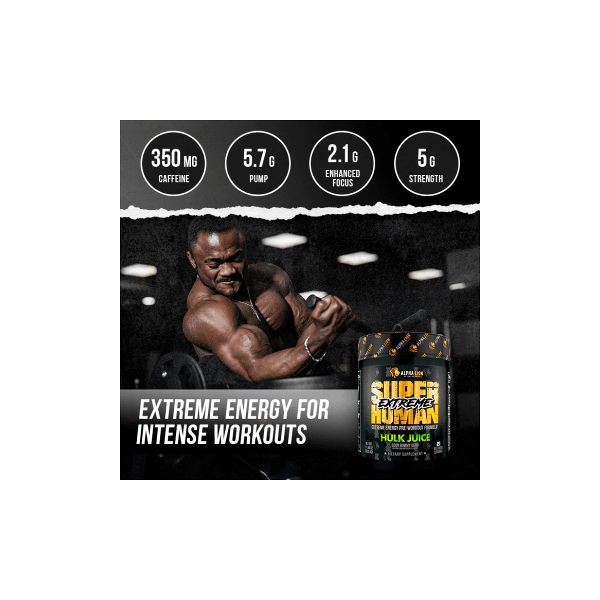 Superhuman Extreme New Formula Pre-Workout