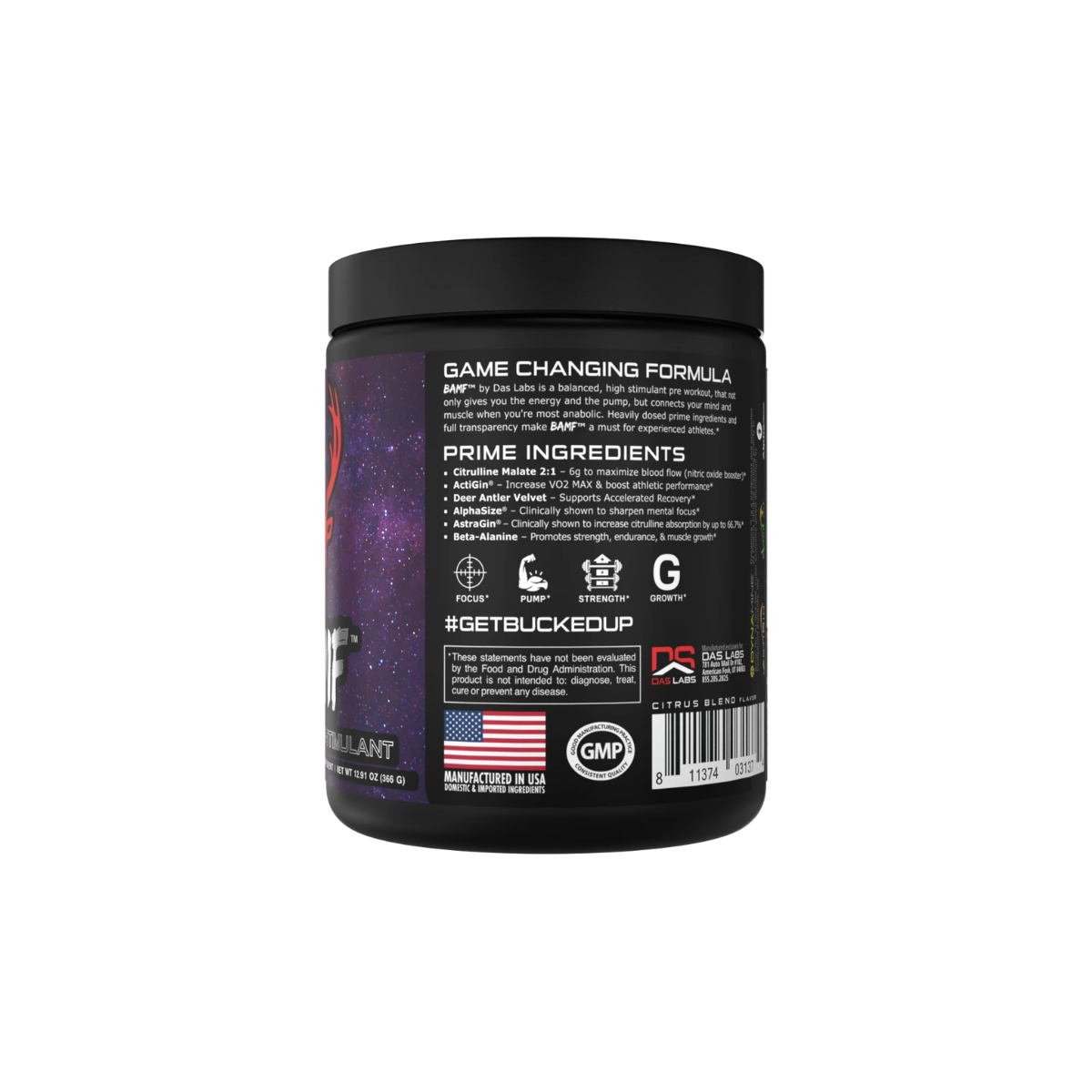 BAMF High Stimulant Nootropic Pre-Workout