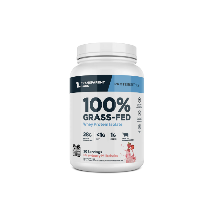 100% Grass-Fed Whey Protein Isolate